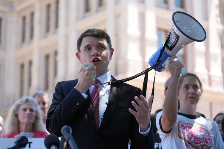 Texas state Rep. James Talarico called the GOP "bullies" who are being backed by President Donald Trump in an effort to redistrict his state in Republicans' favor.
