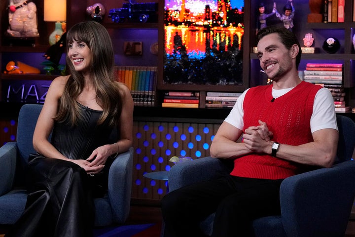 Dave Franco weighed in on whether he'd play accused murderer Luigi Mangione during a Tuesday night appearance with wife Alison Brie on "Watch What Happens Live with Andy Cohen."